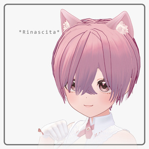 【9アバター対応】Nocturn-Short-Hair 缩略图 11