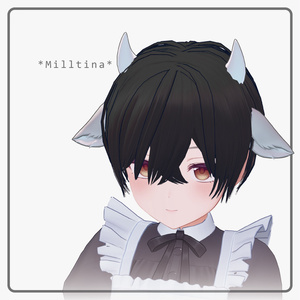 【9アバター対応】Nocturn-Short-Hair 缩略图 10