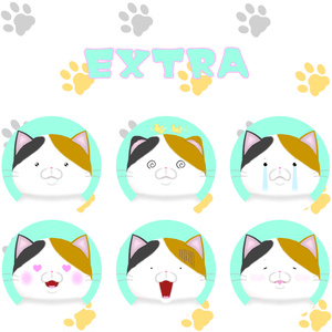 オリジナル3Dモデル「ねこにん　ミケ」 缩略图 5