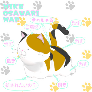 オリジナル3Dモデル「ねこにん　ミケ」 缩略图 8