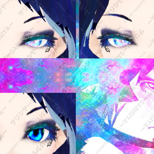 🌐宇宙柄🌐　瞳のテクスチャ　🌐Vroid🌐　無料だよˉ̡̠̭̭"( ⑉¯ །། ¯⑉ )ˉ̡̠̭̭"