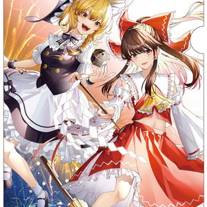 東方project 魔理沙　アリス　クリアファイル　I32 東方Project クリアファイル_アリス・魔理沙(七瀬)202209 / す