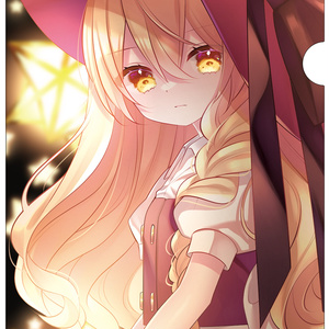 東方project 魔理沙　アリス　クリアファイル　I32 grep_23229