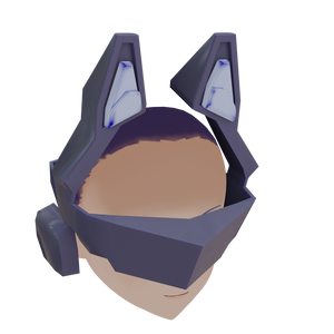 ネコミミバイザー