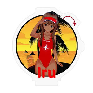 Cherri Lifeguard Series Acrylic Figure - Reds_MMD_ - BOOTH