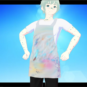 Mr stippling - Cheap Vroid model with alternitive outfit