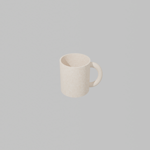 ナチュラルウッド マグカップ｜Wooden Mug - 3D Model