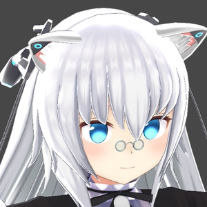 【VRC想定】ミニ丸眼鏡 缩略图 7