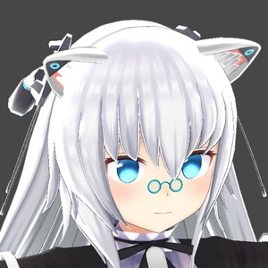 【VRC想定】ミニ丸眼鏡 缩略图 4
