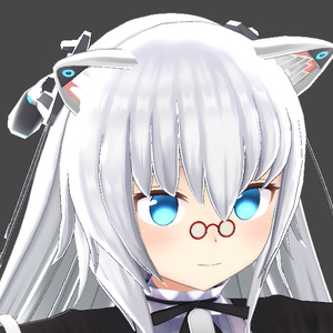 【VRC想定】ミニ丸眼鏡 缩略图 6