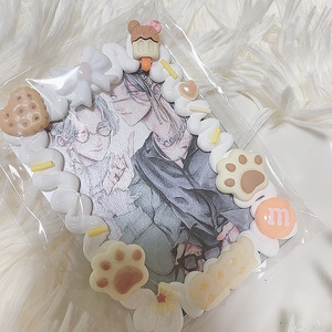 【お菓子】ホイップデコ 硬質ケースデコ トレカケース 