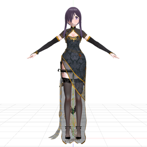 Chinese New Year Hanako (MMD)