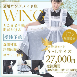 Mサイズ】ワンダーパーラー クラシカルメイド®︎服 ロング丈