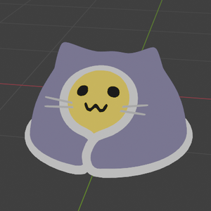 【無料版】VRChat用アバター Comfy にゃんぷっぷー