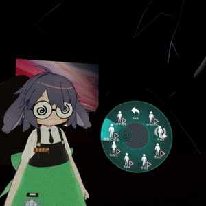 【Version 3】VRChat想定アバターギミック ExGlass まめフレンズ、ロポリこん、みみのこ、クララ、コロネ対応(PCVR/Desktop) そこそこローポリ 空間固定 AudioLink対応 缩略图 4