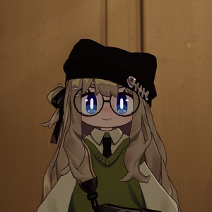 【Version 3】VRChat想定アバターギミック ExGlass まめフレンズ、ロポリこん、みみのこ、クララ、コロネ対応(PCVR/Desktop) そこそこローポリ 空間固定 AudioLink対応 缩略图 10