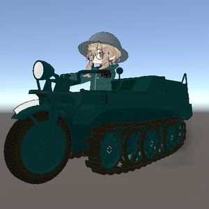 【1300+スキありがとう！】VRChatアバター用ギミック VRC Kettenkrad ケッテンクラート MA対応 Quest対応 まめふれんず、ロポリこん、みみのこ、コロネ、クララ、アズキ、せっけん、Nemo、Warabi、エク - Eku、SNOWHAVOC、モニカ、ひかるん、しなの、Mie、あどこ対応 缩略图 7