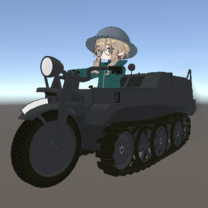 【1300+スキありがとう！】VRChatアバター用ギミック VRC Kettenkrad ケッテンクラート MA対応 Quest対応 まめふれんず、ロポリこん、みみのこ、コロネ、クララ、アズキ、せっけん、Nemo、Warabi、エク - Eku、SNOWHAVOC、モニカ、ひかるん、しなの、Mie、あどこ対応 缩略图 8