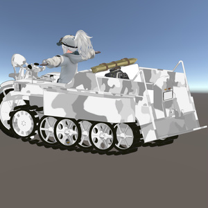 【1300+スキありがとう！】VRChatアバター用ギミック VRC Kettenkrad ケッテンクラート MA対応 Quest対応 まめふれんず、ロポリこん、みみのこ、コロネ、クララ、アズキ、せっけん、Nemo、Warabi、エク - Eku、SNOWHAVOC、モニカ、ひかるん、しなの、Mie、あどこ対応 缩略图 33