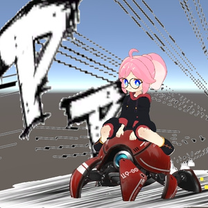 【VRChatアバターギミック】止まってても速い！ダウンヒルエフェクト 無駄に疾走感が出ます！MA対応 PCVR/Desktop 缩略图 3