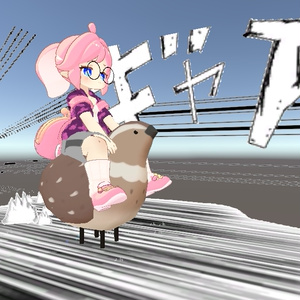 【VRChatアバターギミック】止まってても速い！ダウンヒルエフェクト 無駄に疾走感が出ます！MA対応 PCVR/Desktop 缩略图 2