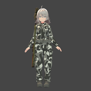 【10/19まで公開】無料　FLASTORE Combat Uniform 用スプリッター迷彩風テクスチャ