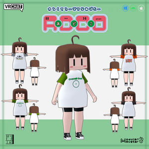 【のりたま３工房３周年記念アバター】ゆるくてろーぽりなあばたー「ADCO あどこ」もちふぃった～プロファイルアリマス
