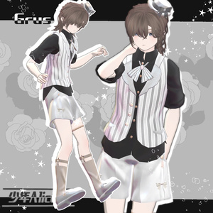 少年Alice服【16アバター対応 コラボ衣装】 缩略图 8