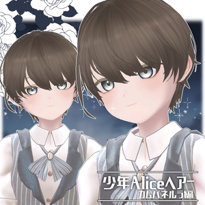 少年Aliceヘアー カムパネルラ編【VRC想定hair】 缩略图 5
