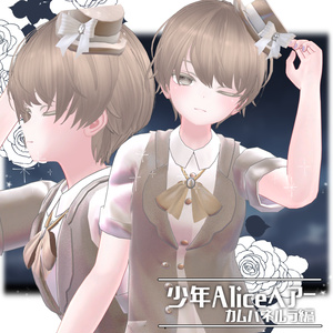 少年Aliceヘアー カムパネルラ編【VRC想定hair】 缩略图 2