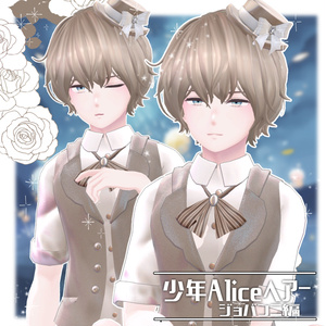 少年Aliceヘアー ジョバンニ編【VRC想定hair】 缩略图 9