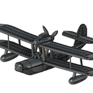 1/700 Laura(E11A1) / 大日本帝国海軍 九八式水上偵察機(夜偵)