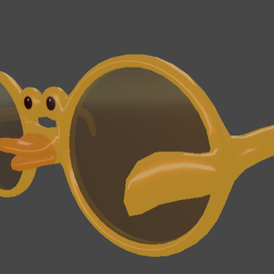 Ducky glasses!
