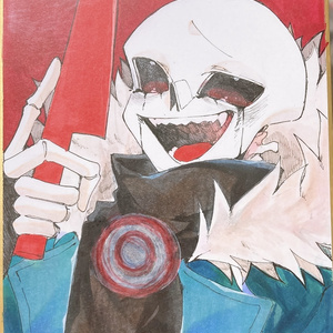 UndertaleAU, Horrortale, Horror!Sans / horror birthday!!! - pixiv