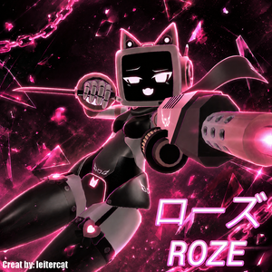 【無料/FREE】オリジナル3Dモデル 「ローズ-Roze-」