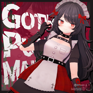【MA設定済み】♰GOTH PUNK MAID♰【DELTAFLAIR対応】