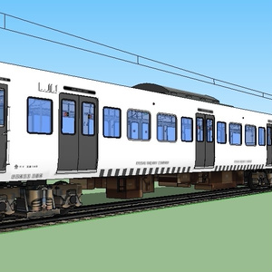 JR九州415系　N50体質改善車　sketchup