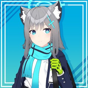 【3Dモデル】シロコ VRChat用
