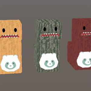 【256ポリゴンたぬき専用】たぬザウルス 缩略图 4