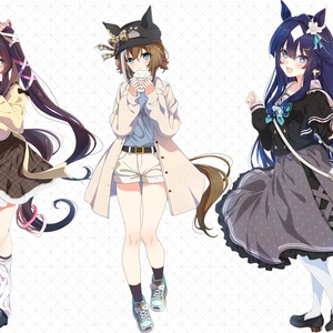 トウカイテイオーイラストパネル(おがわじゅり) TVアニメ『ウマ娘 プリティーダービー Season 2』 等身大パネル