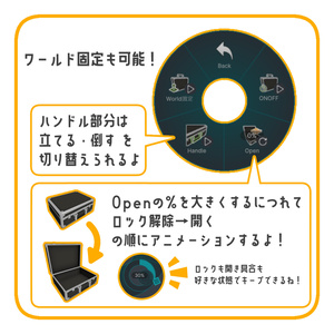 【無料】オリジナル3Dモデル「アタッシュケース」 缩略图 2