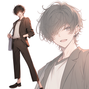 立ち絵素材189 フォーマル 男の子
