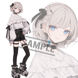 立ち絵素材210 私服 女の子