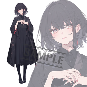 立ち絵素材213 和洋服