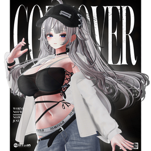 🖤【13アバター対応】COZYOVER【VRChat向け衣装モデル】🖤