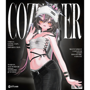 🖤【13アバター対応】COZYOVER【VRChat向け衣装モデル】🖤 缩略图 4