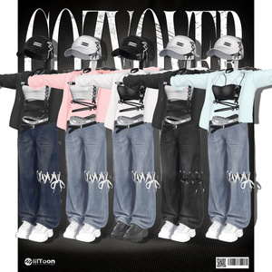🖤【13アバター対応】COZYOVER【VRChat向け衣装モデル】🖤 缩略图 8