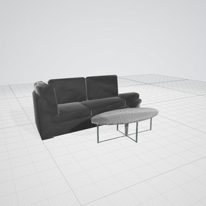 ３dモデル　リビング　イス　ソファ　テーブル　obj