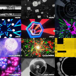 #VVVJ 02 - VJ用途に特化した動画素材集