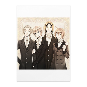 ポスター ロマン派スター4人組